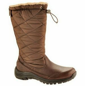 UGG Event Vibram Waterproof Brown Tall Leather Zip